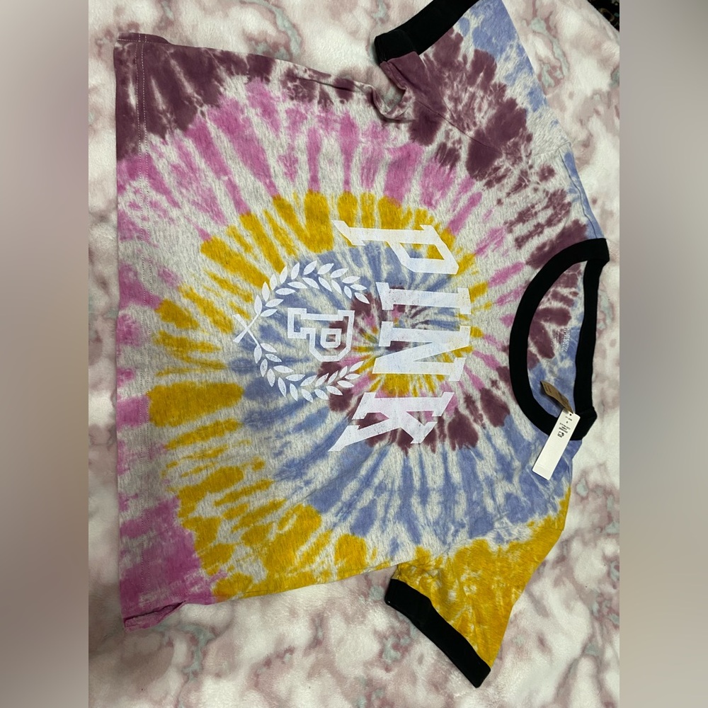 PINK Tie Dye Top